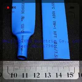[HST600BL14] SHRINK BUSBAR TUBE 14MM BLue 600V