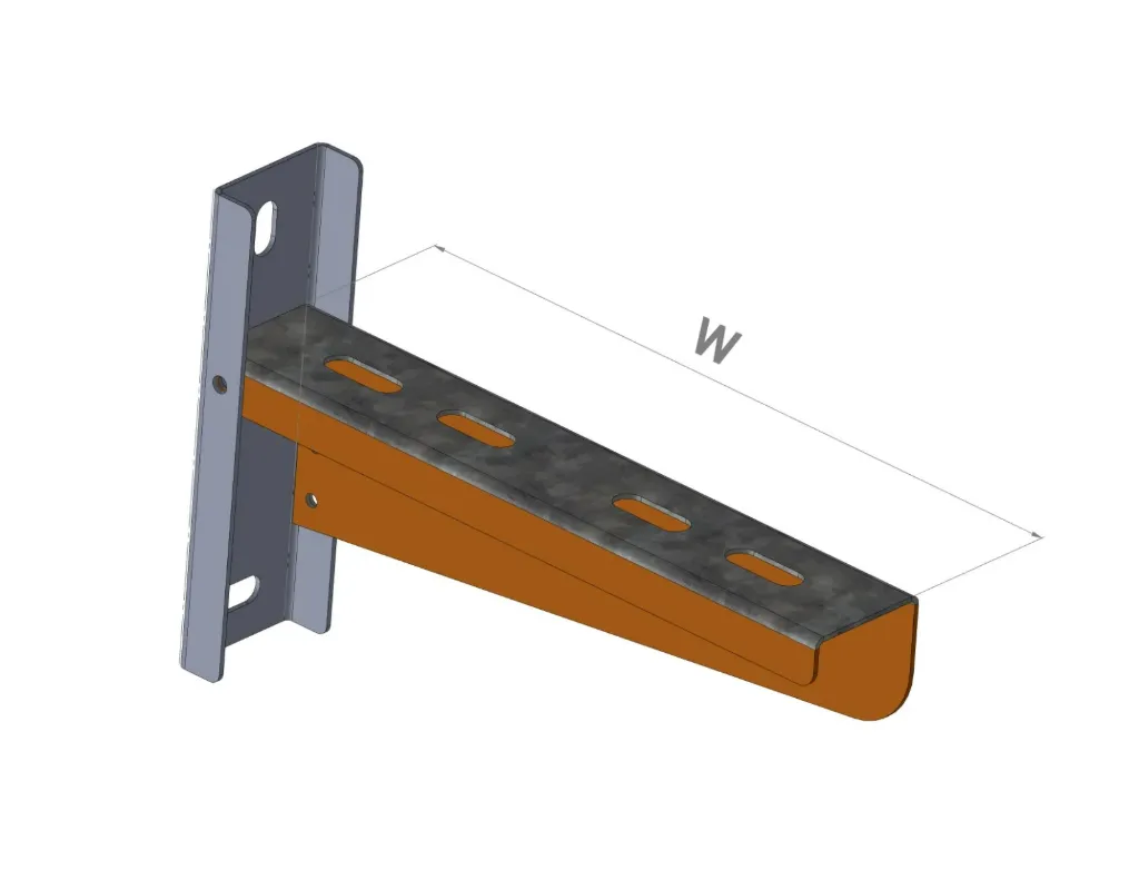 Wall Stand W30cm 1.2mm (Welding)