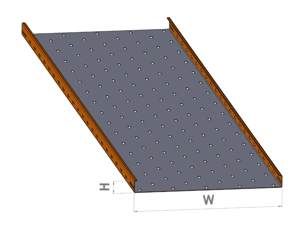 Cable Tray W80*H10cm 1.5mm