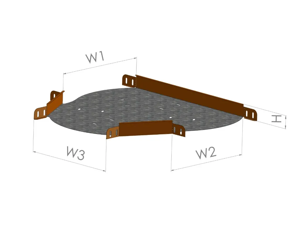 T shape W40cm*H5cm 1.2mm