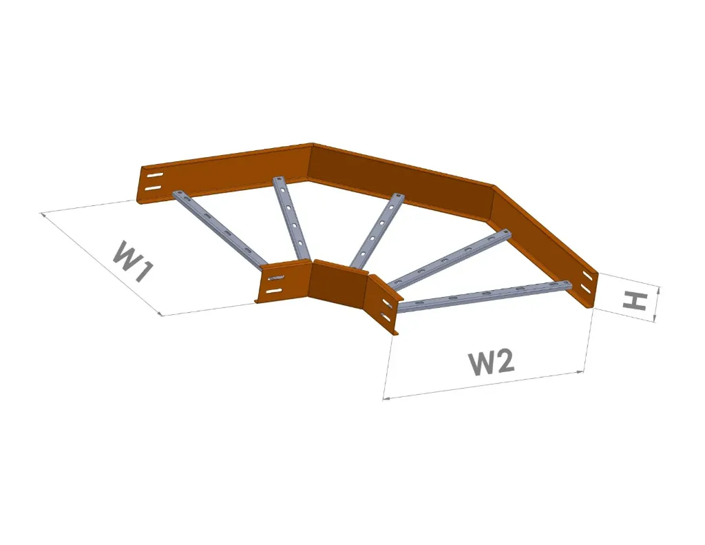 L Shape Ladder W70*W70cm H10 cm 2mm