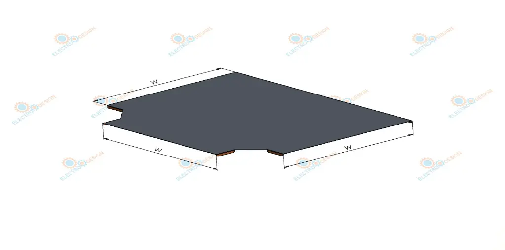 Cover T Shape 50cm