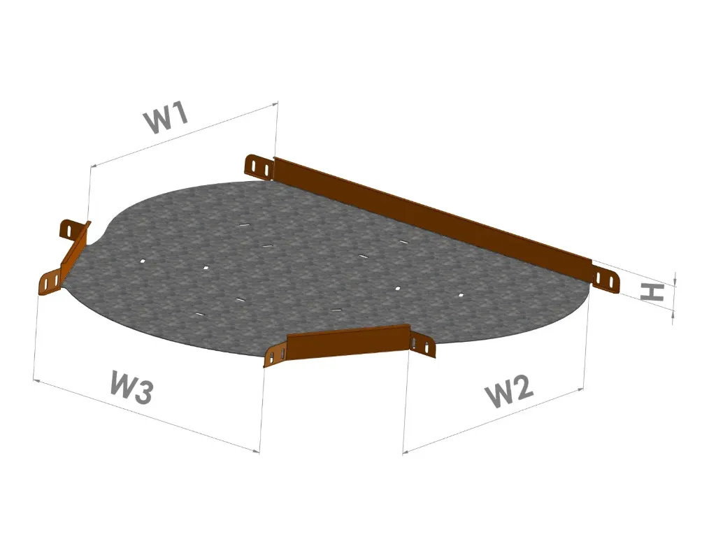T shape W60cm*H5cm