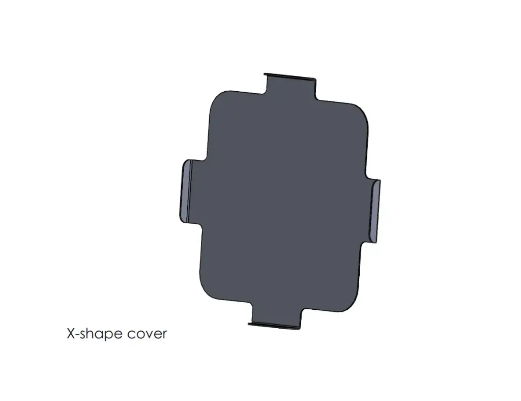 [73830] Cover X Shape 30cm