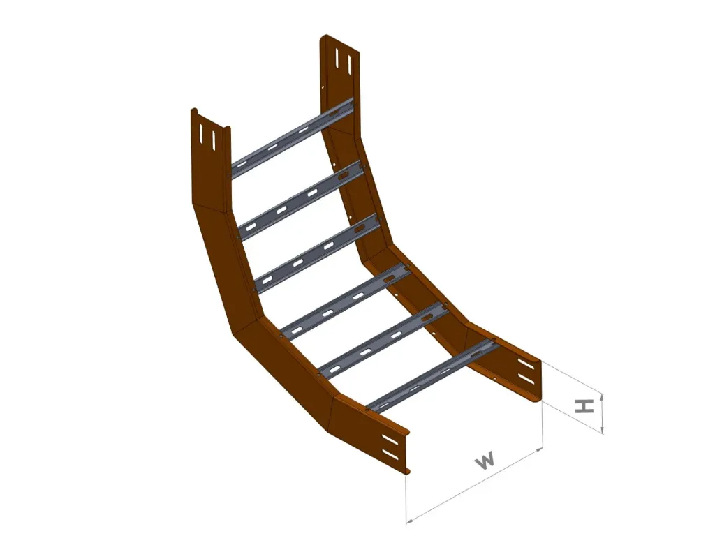 F angle Ladder W50*H10cm 1.2mm