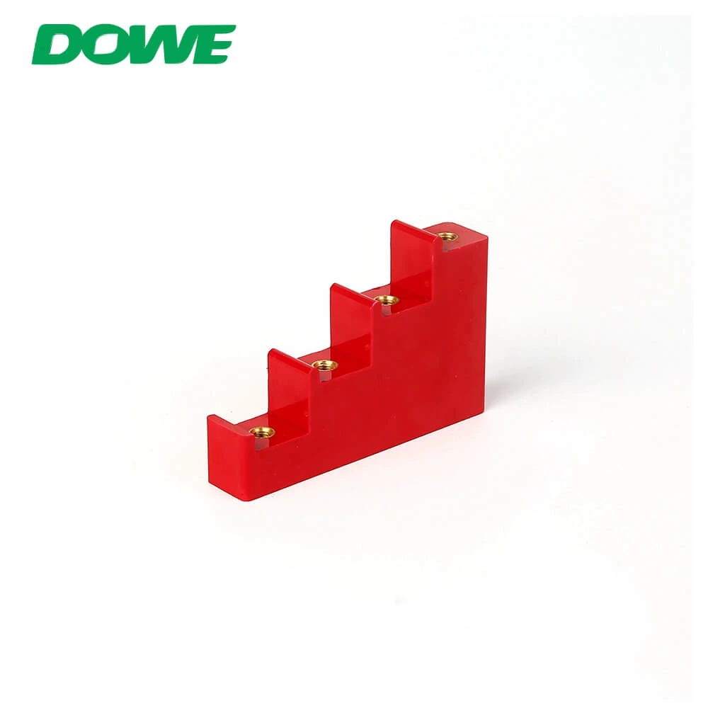 [CT4-20RED] Insulator Busbar CT4-20 Red